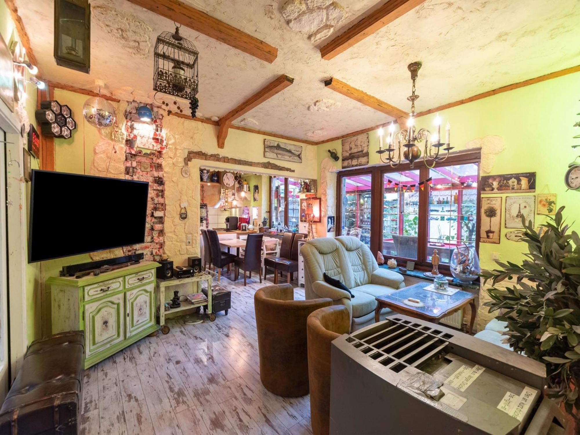 Comfortable Apartment In Wismar Mecklenburg With Fireplace Exterior photo
